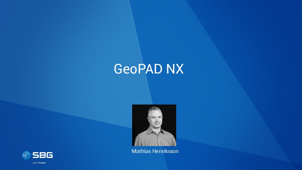 GeoPAD NX