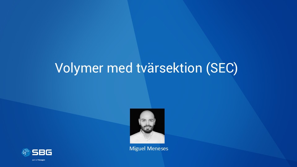 Volymer med tvärsektion (SEC)